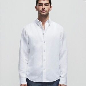 Men’s XL Rag & Bone Fit 1 Cotton Linen Zac Shirt
Relaxed Fit Button Down Shirt
